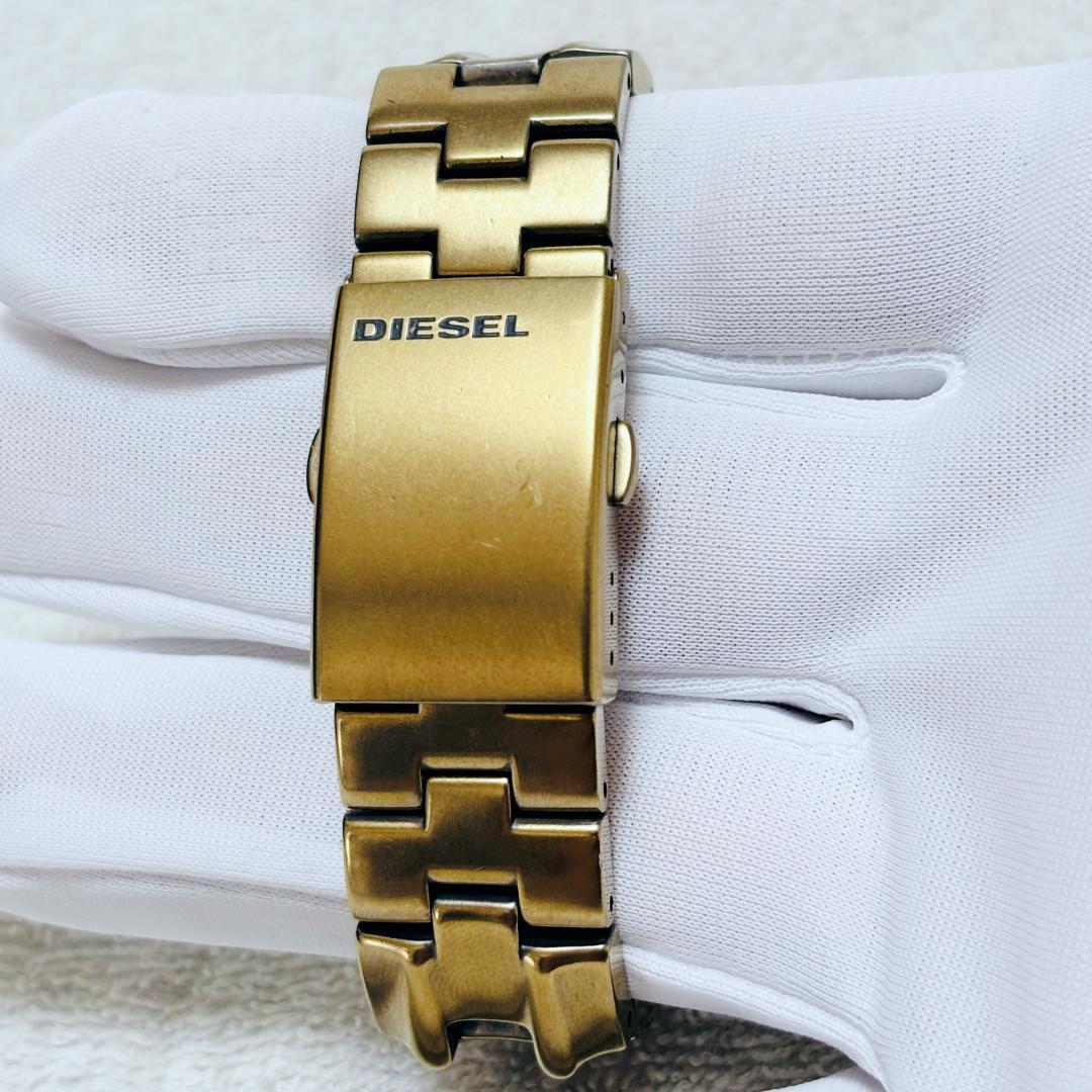 【レア】ディーゼル DZ-5089 ゴールド腕時計 y2k
