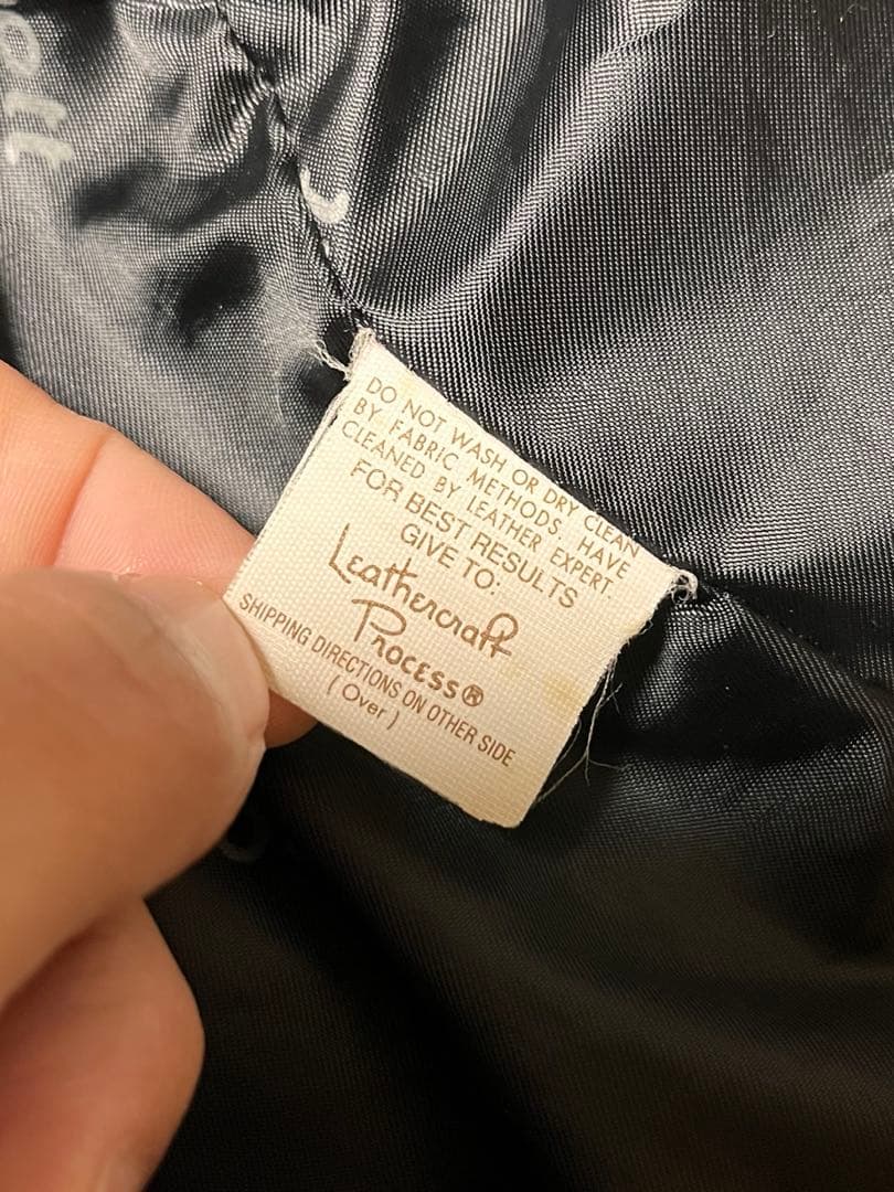 バ*サ様 ショット　ボア　ライナー付き　652 襟付　シングル　ライダース　アメ