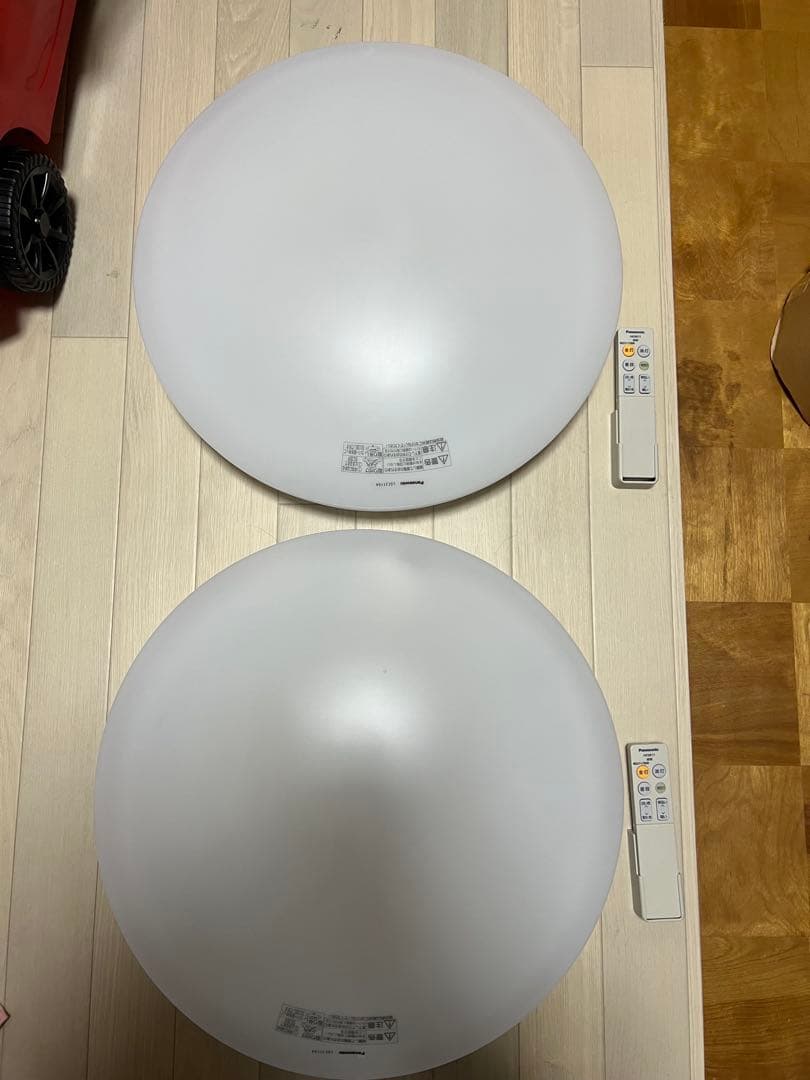 Panasonic LEDシーリングライト　2個セット