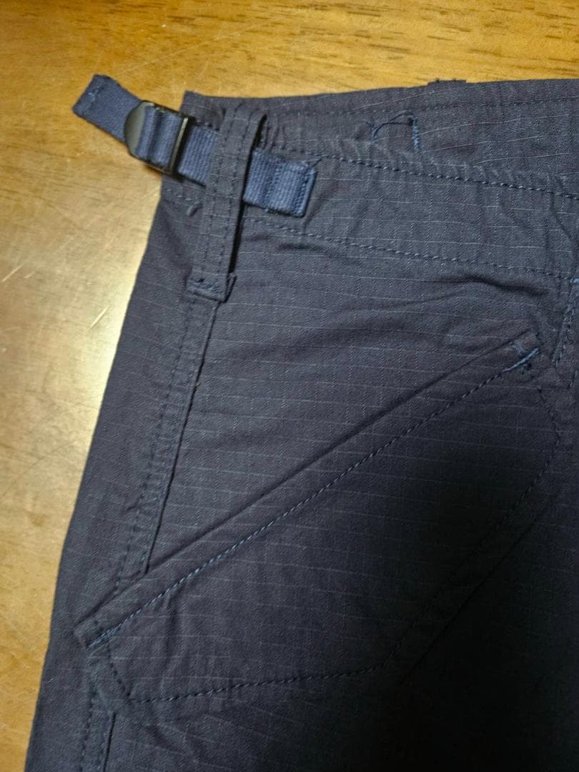 【新品未使用】DOUBLE RL ネイビー サープラス ポプリン カーゴ パンツ