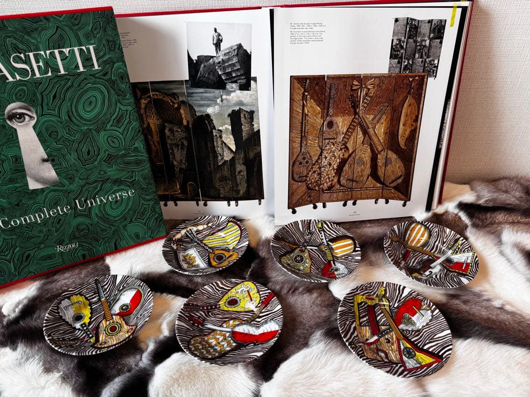 Fornasetti Strumenti Musicali カップ&ソーサー