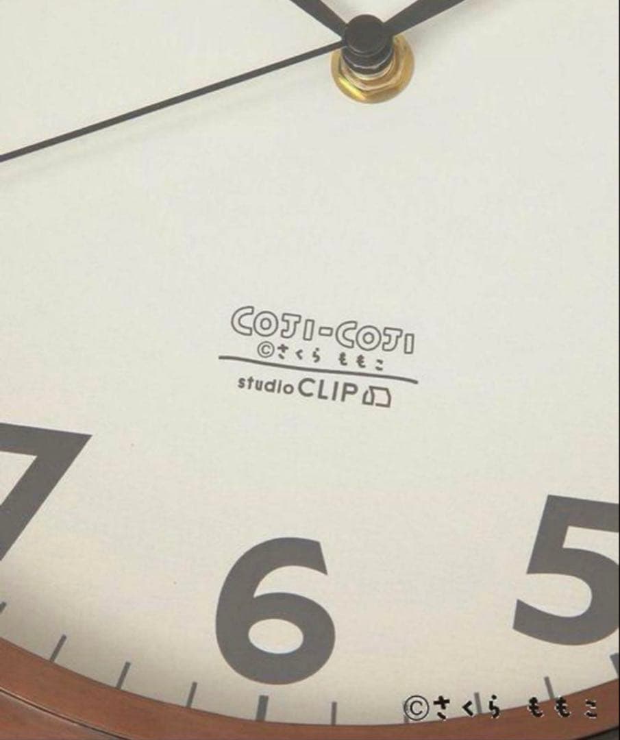 ꒰(๑´•.̫ • `๑)꒱ コジコジ 振り子時計「COJI‐COJIコラボ」