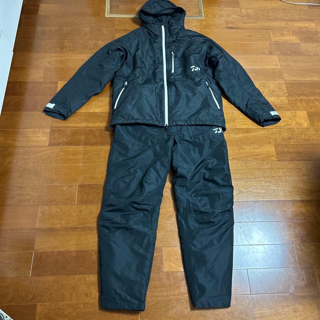 Daiwa 防寒着上下ケットXL 迷彩ブラック