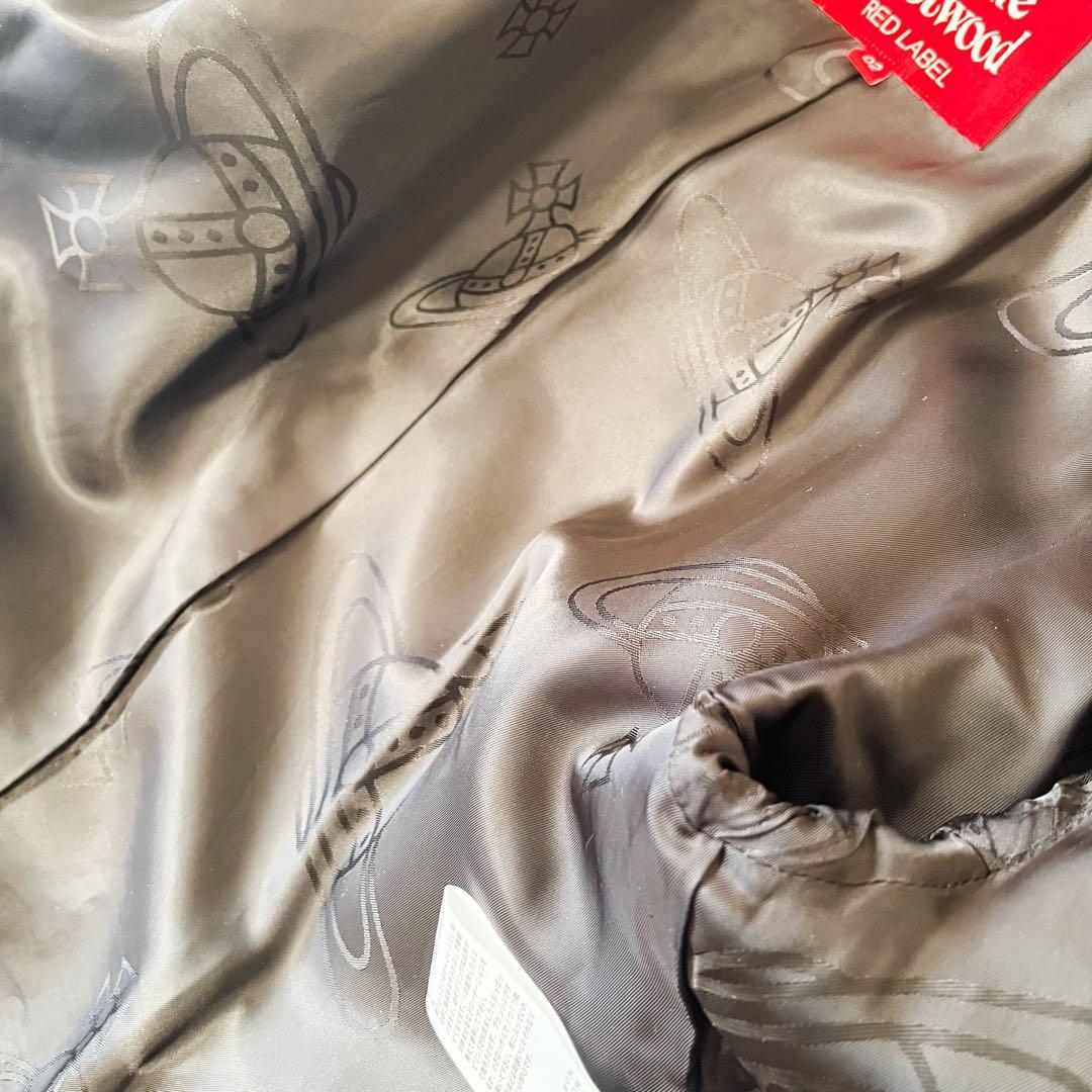 ヴィヴィアンウエストウッド ハートロングコート 変形 オーブボタン 黒