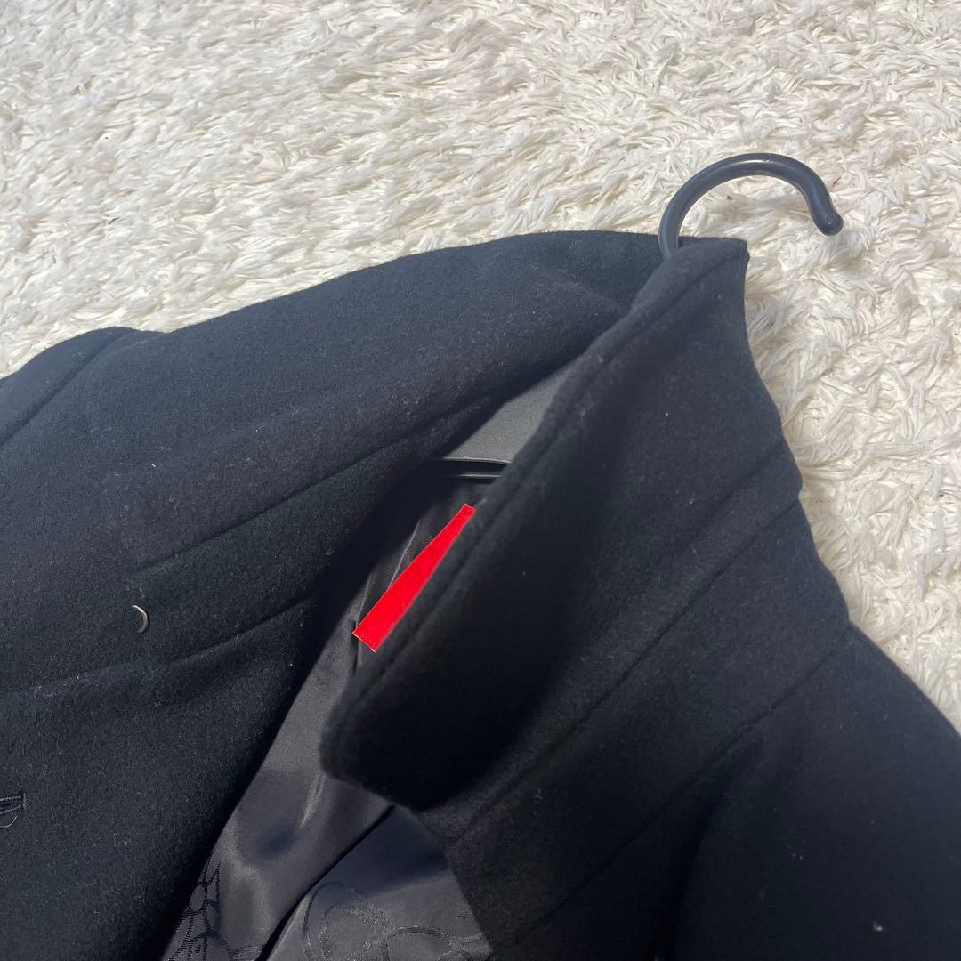 ヴィヴィアンウエストウッド ハートロングコート 変形 オーブボタン 黒