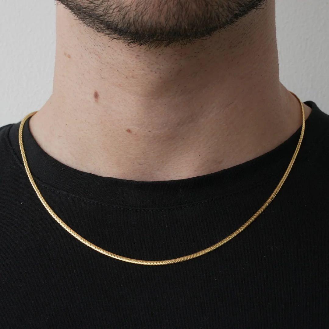 tk美品 DIFFERENT ゴールド ネックレス ジョージ 53cm