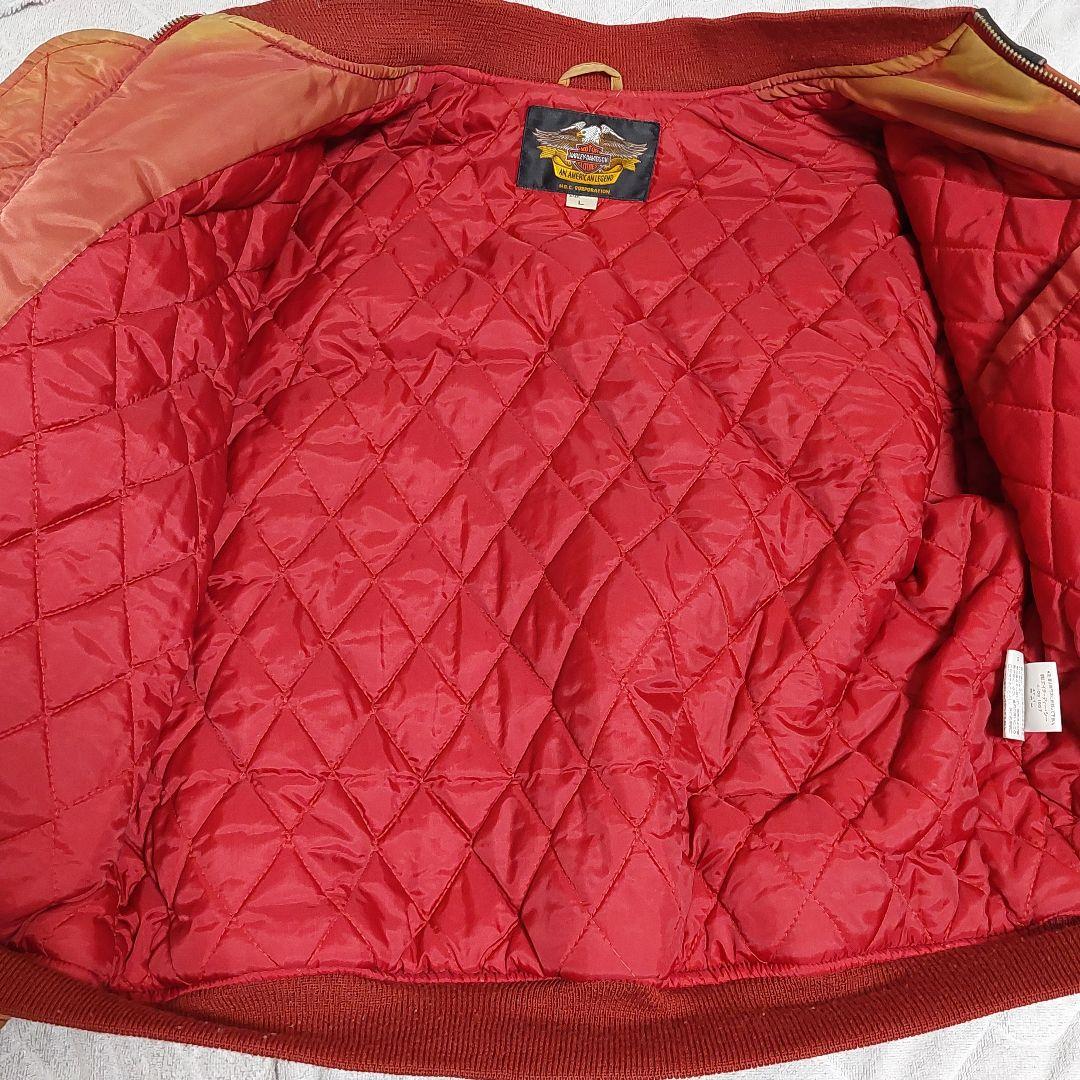 【まーちん】Harley-Davidson MA-1 ジャケット 90s