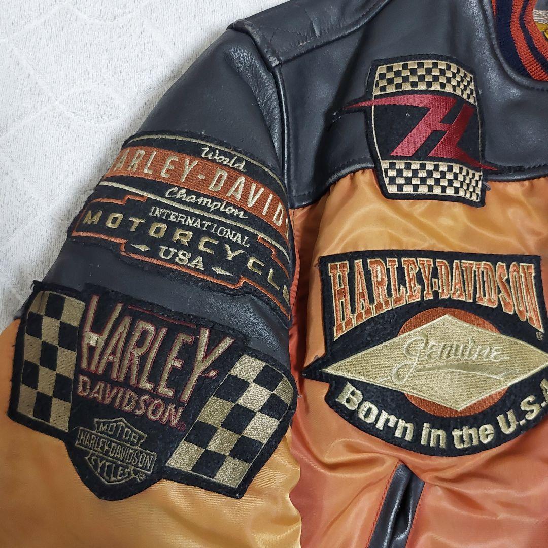 【まーちん】Harley-Davidson MA-1 ジャケット 90s