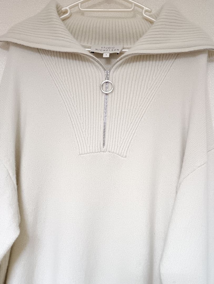 tanakas08228スタジオ ニコルソンOVERSIZEDZIPニット