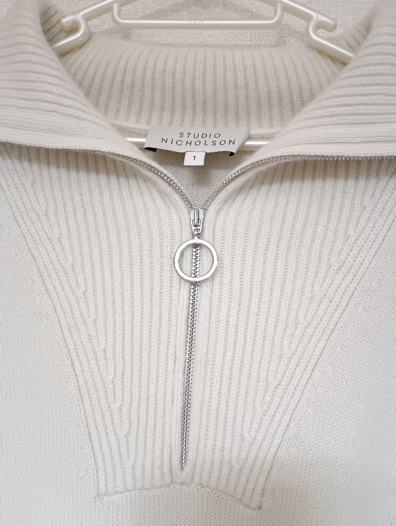 tanakas08228スタジオ ニコルソンOVERSIZEDZIPニット