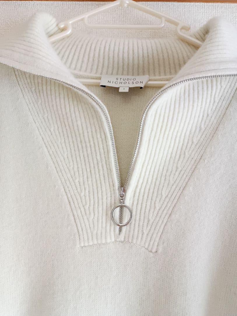 tanakas08228スタジオ ニコルソンOVERSIZEDZIPニット