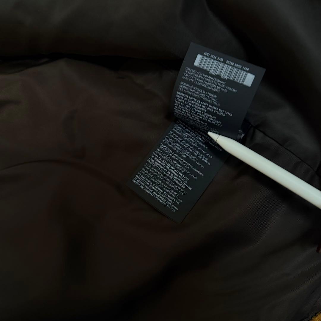 プラダ PRADA トライアングルプレート コーデュロイジャケット ブルゾン