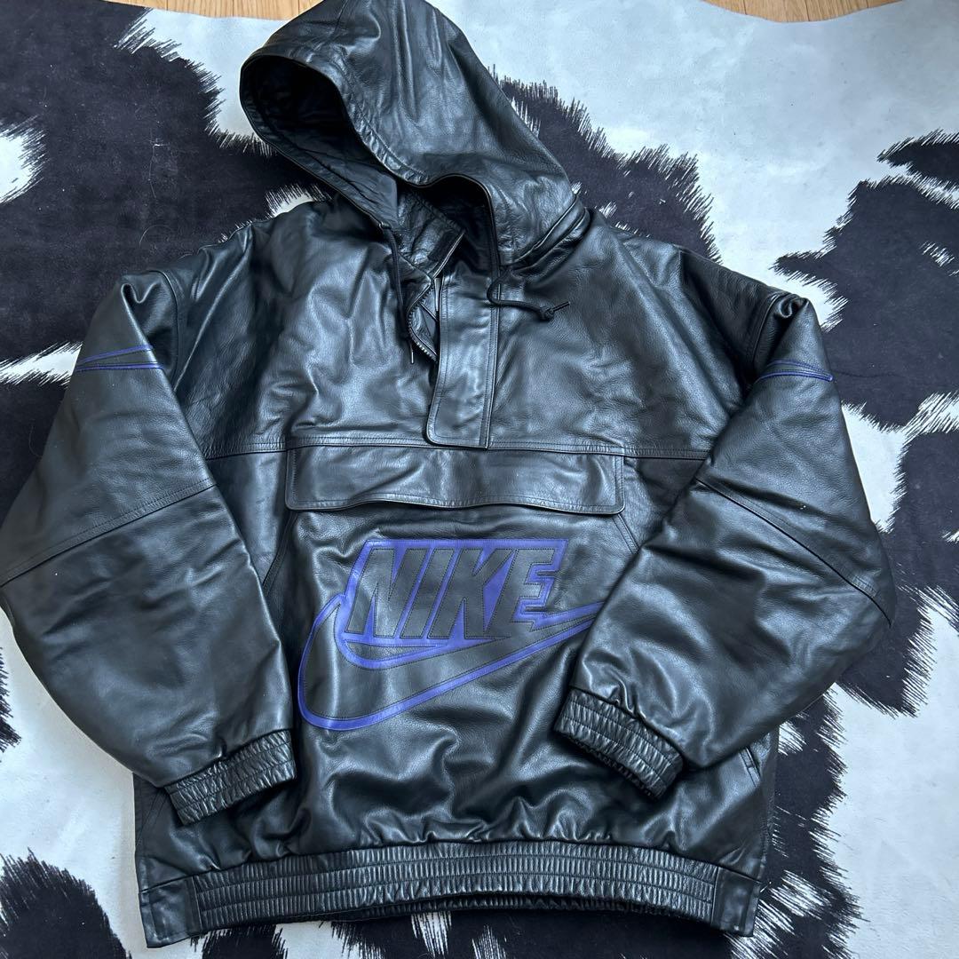 Supreme × Nike® Leather Anorak set up