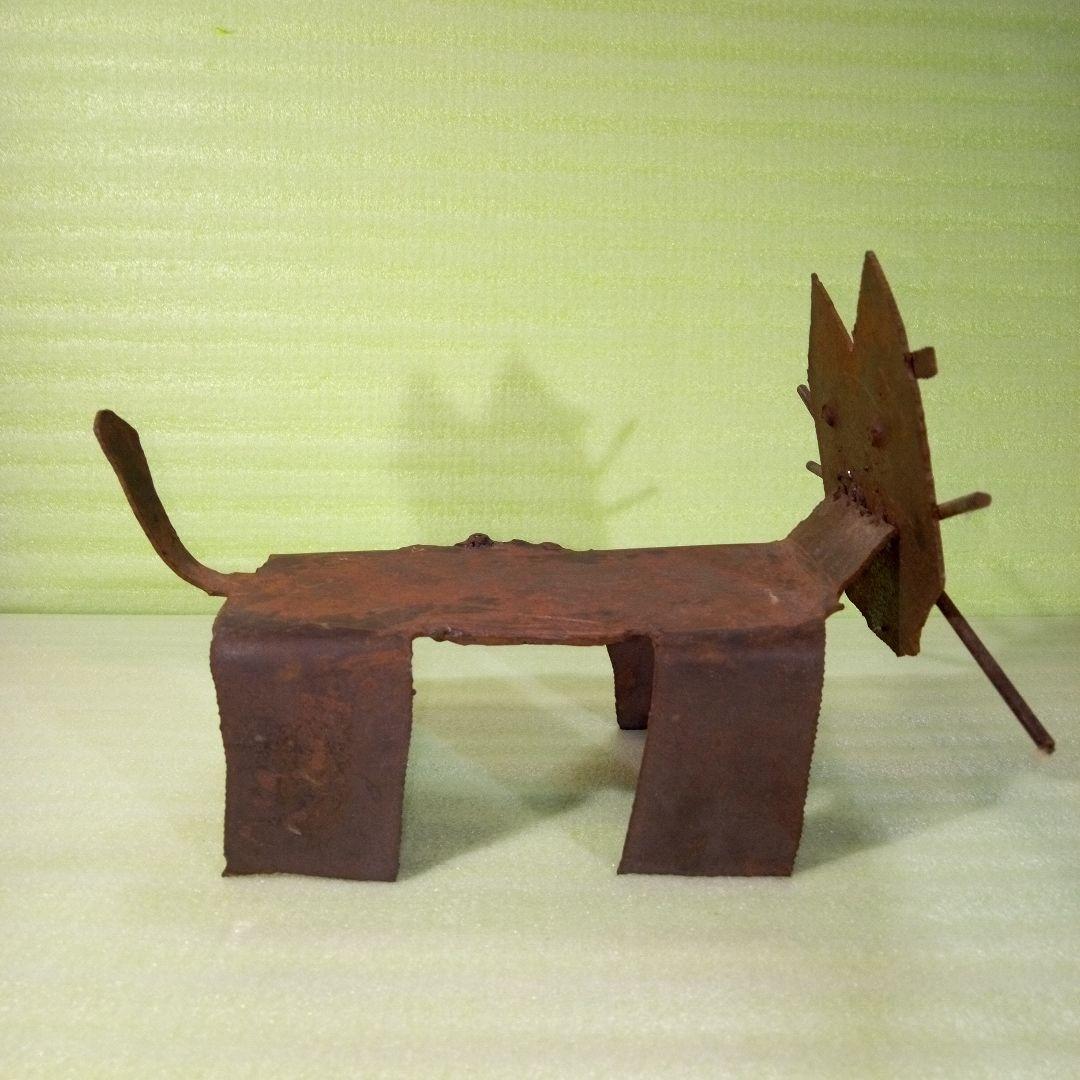 鉄の猫　ねこ　猫　CAT　にゃんにゃん　手作り　ハンドメイド　世界に一つだけ