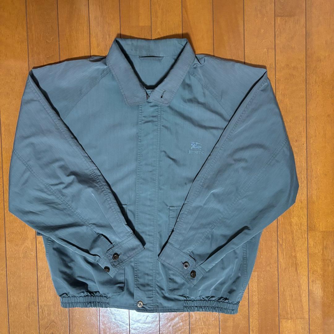 [90s] Burberrys バーバリーズ スウィングトップ L グリーン系