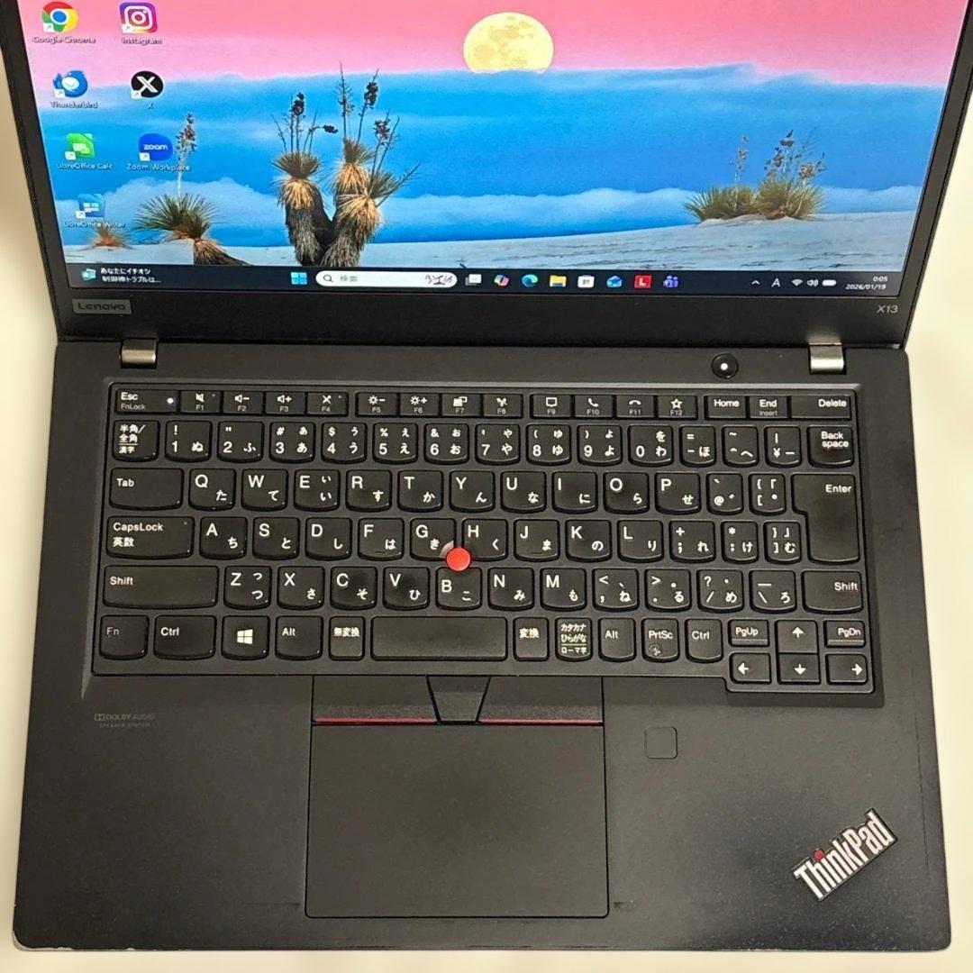 バッテリー良好！ThinkPad Ryzen 5/16GB SSD256GB