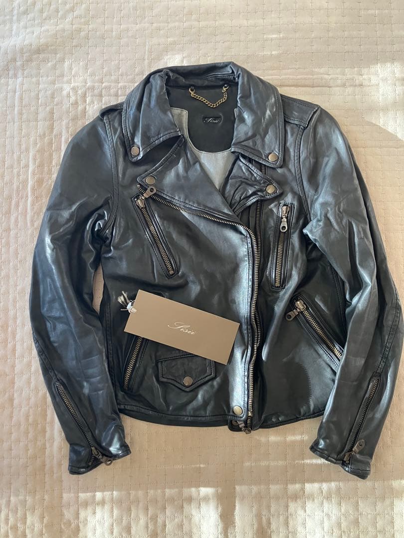 sissi ブラック ライダースジャケット