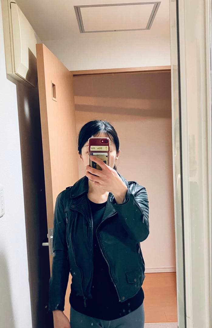 sissi ブラック ライダースジャケット