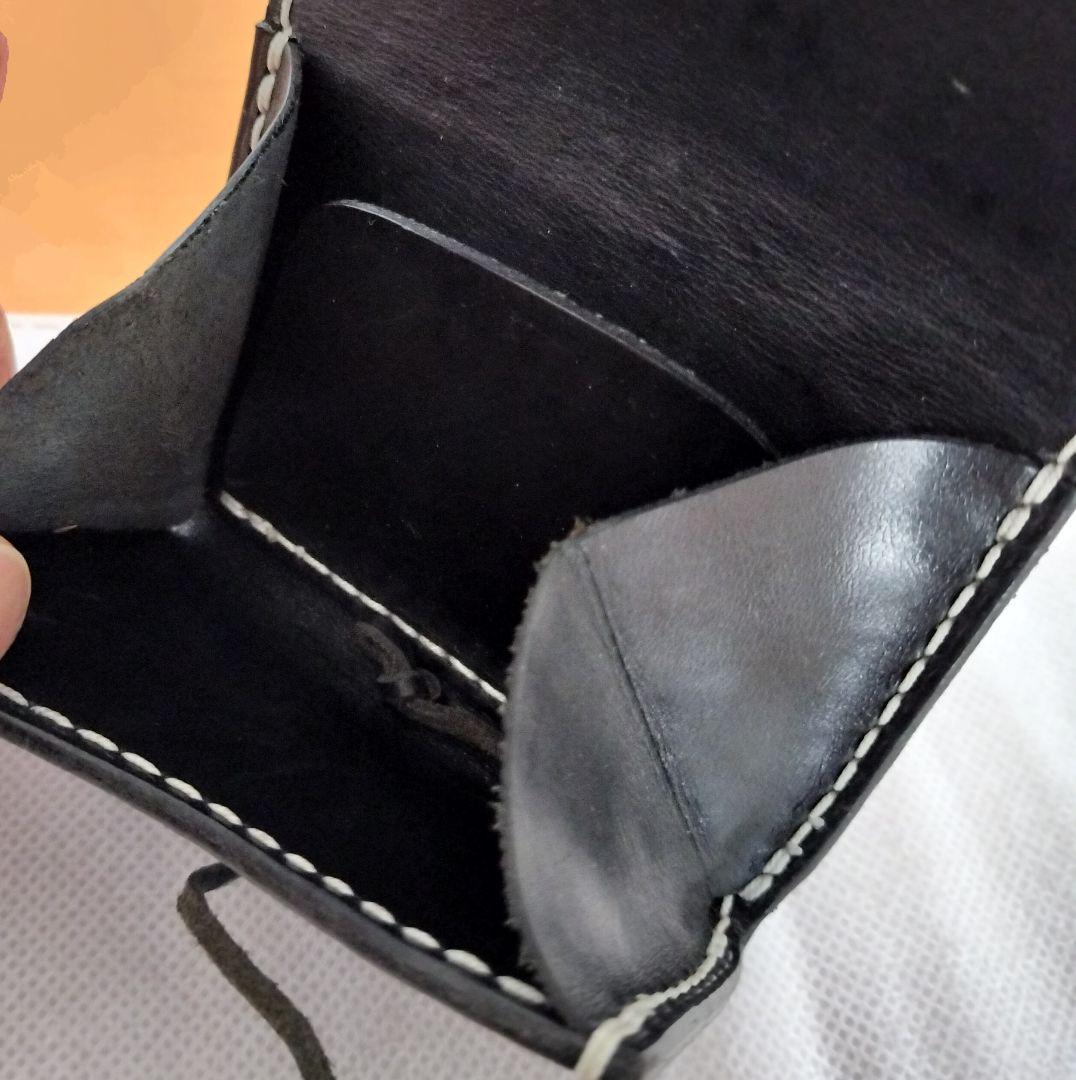 大輔レザー 定価3万3000円 サドルレザー クロコ革コンチョ ケース