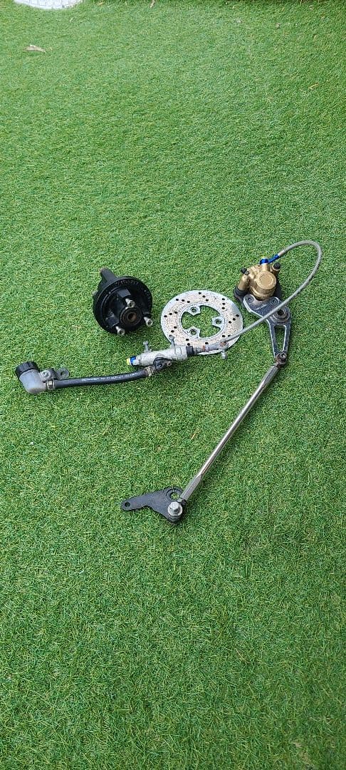 モンキー　武川　リアディスクブレーキセット