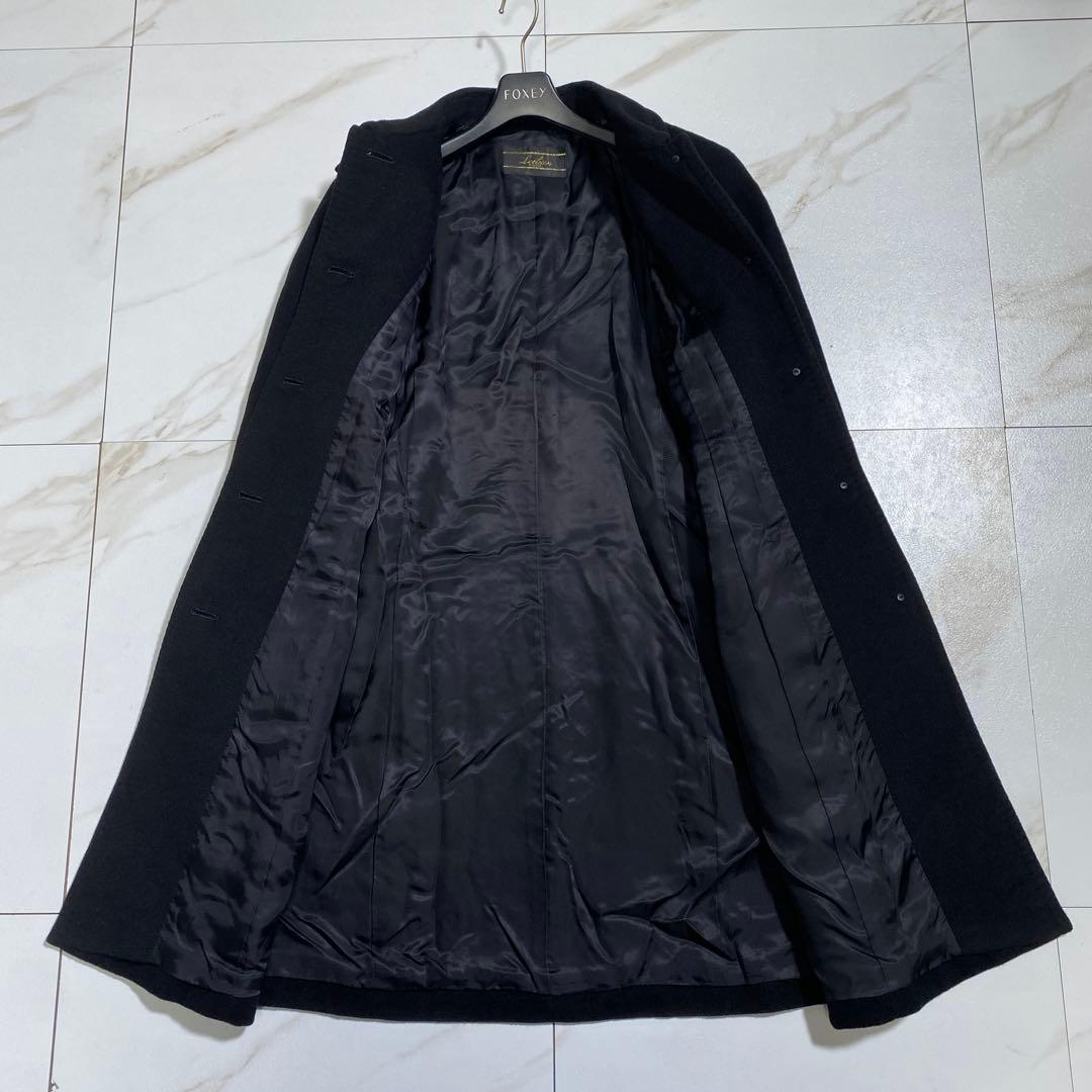 極美品♡レリアン カシミヤ ステンカラーコート ロングコート M