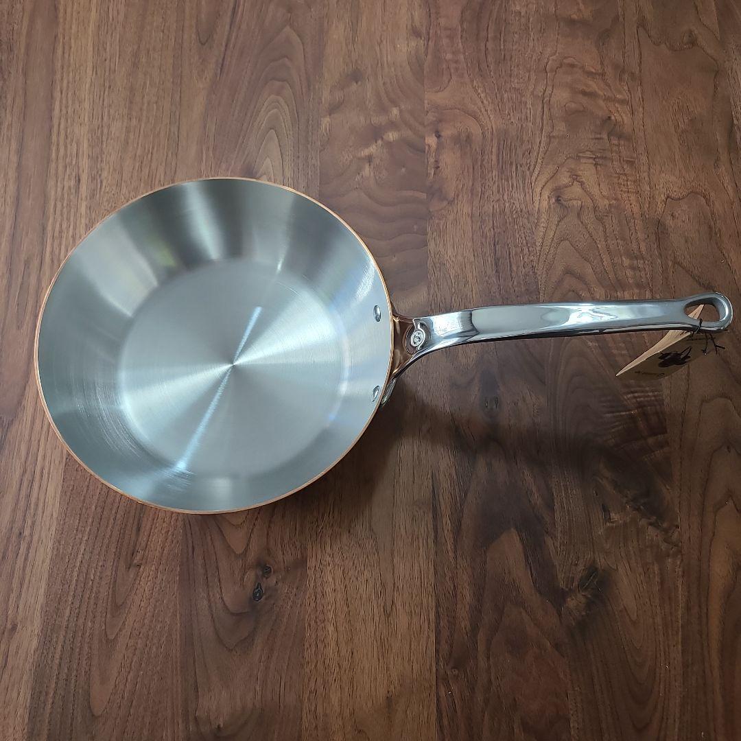 【ブラックフライデーセール】蓋付属de Buyer IH可24cm銅ソテーパン