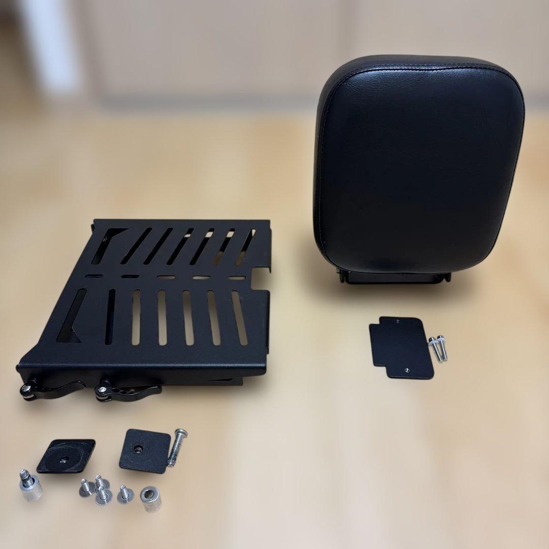 ハンターカブ　CT125 タンデムシート　スライドキャリア　背もたれ　バイク