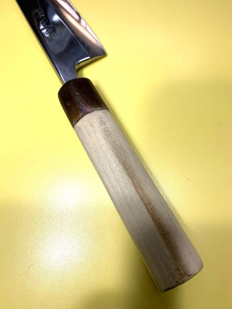 築地正本　身卸出刃包丁　刃渡り20cm