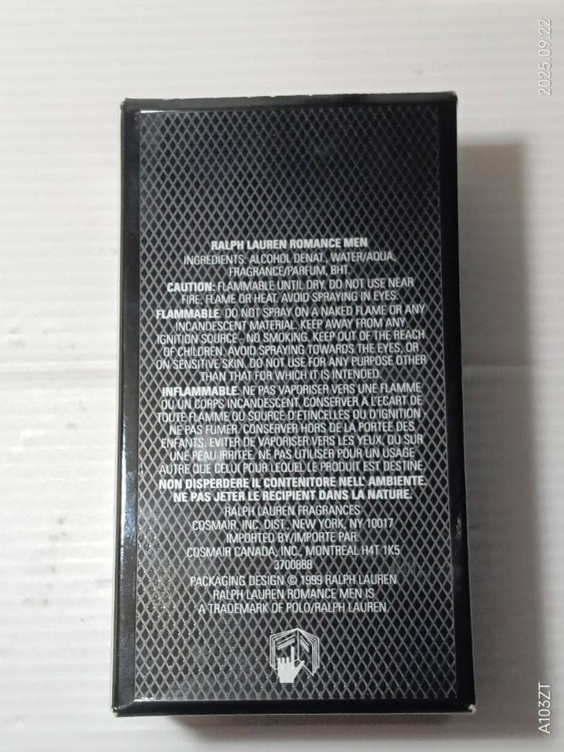 RalphLauren ラルフローレン ロマンス メン オードトワレ 100ml