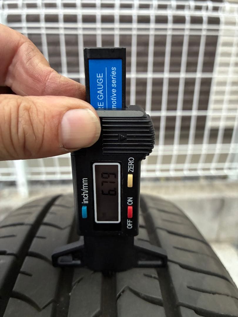 送料込み185/60r15グッドイヤー24年製造4本セットバリ山