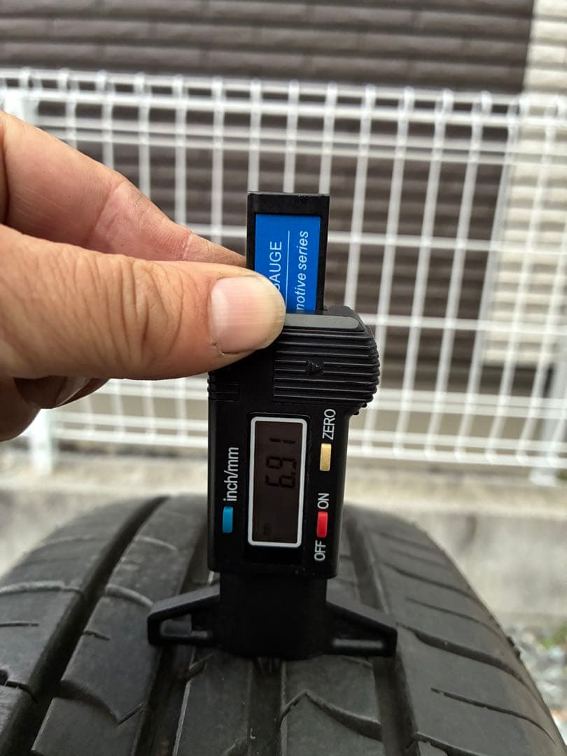 送料込み185/60r15グッドイヤー24年製造4本セットバリ山