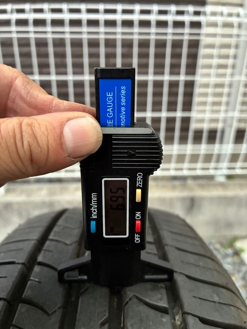 送料込み185/60r15グッドイヤー24年製造4本セットバリ山