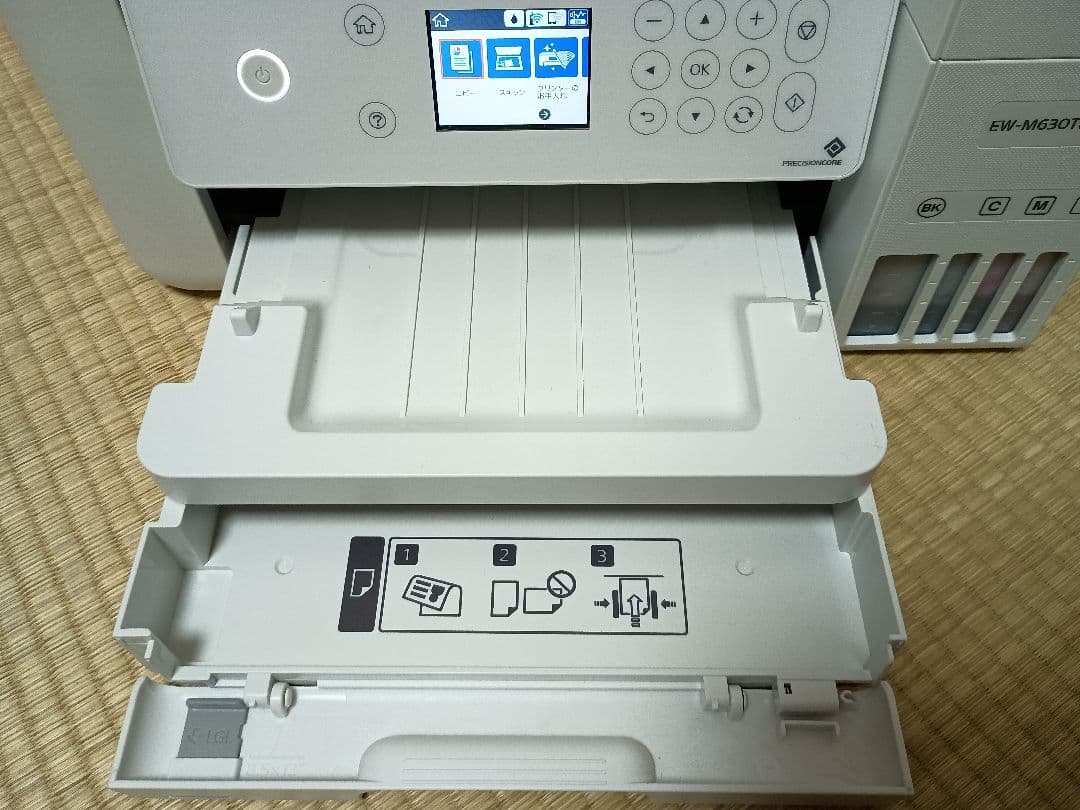 [117]【動作良好・約1100枚】エプソン　エコタンクEW-M630TW