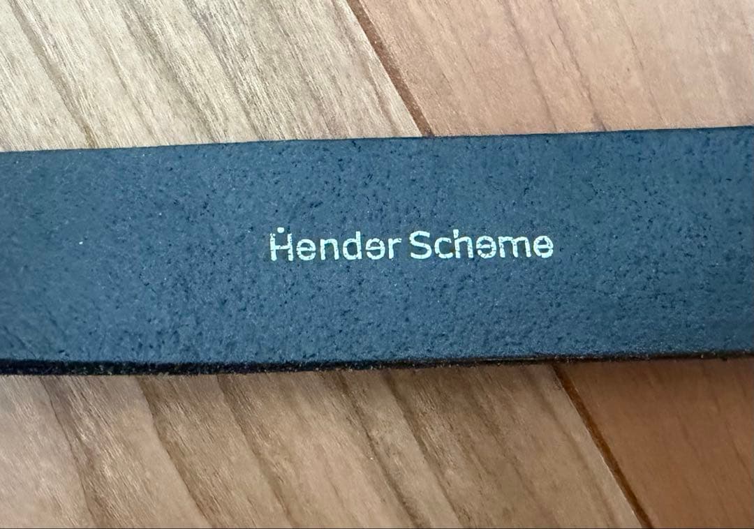 エンダースキーマ　Hender Scheme シュリンクレザー　ベルト
