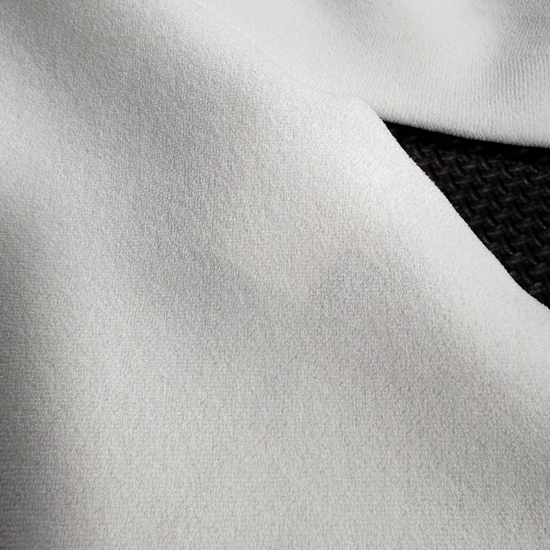 【未使用】セオリー クレープニット ボートネック パフスリーブ S 白