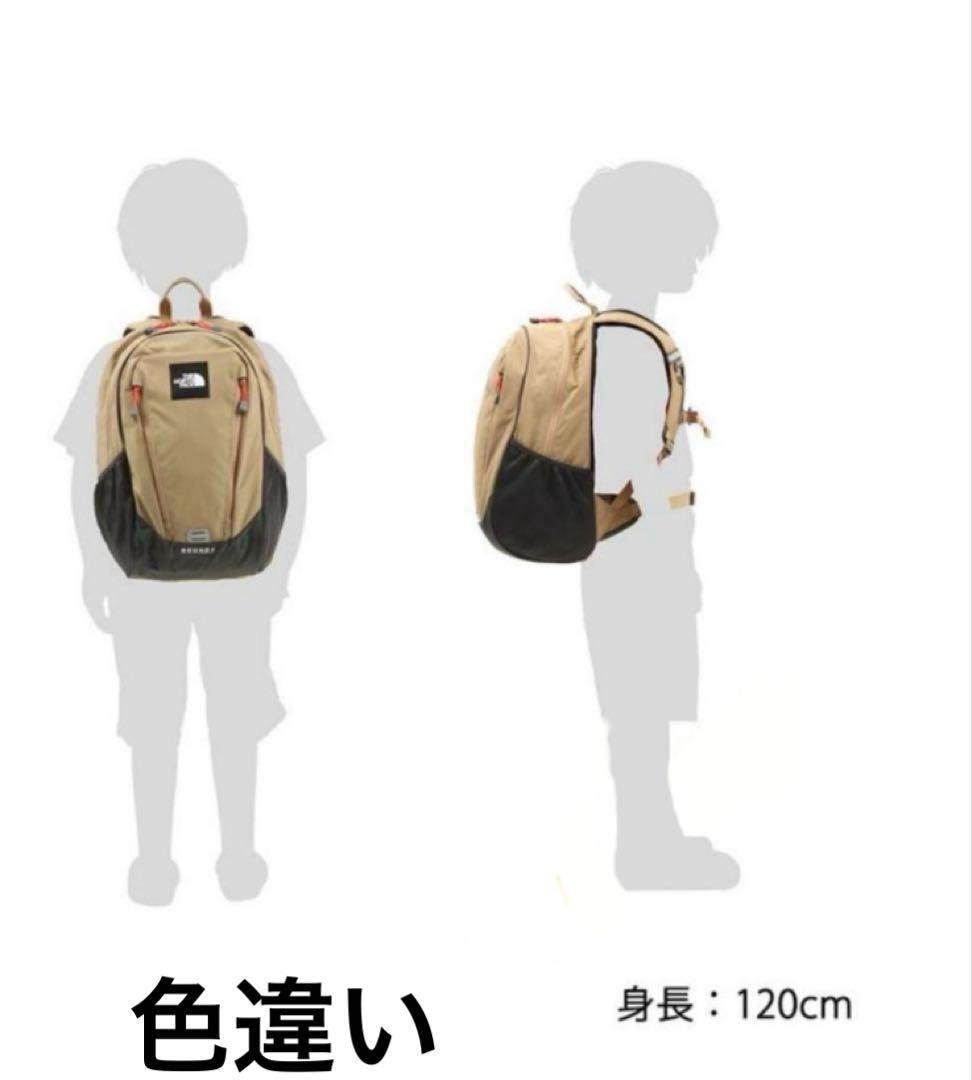 新品　大人も使える ノースフェイス 22L ラウンディ キッズ カラーYC