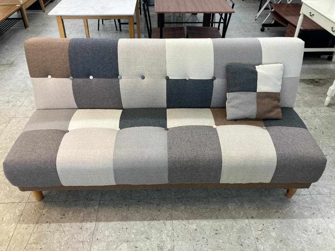 3人掛け カラフルソファベッド