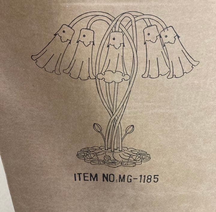 新品 未使用 美品 リリー リリィーランプ アンティークランプ