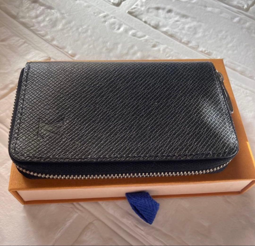 ルイヴィトン　タイガ　ジッピーパース　コンパクトウォレット　アルドワーズ