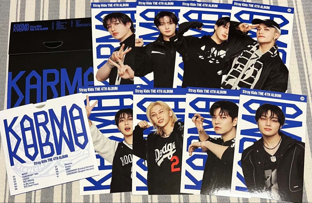 straykids karma 封入トレカコンプリートセット
