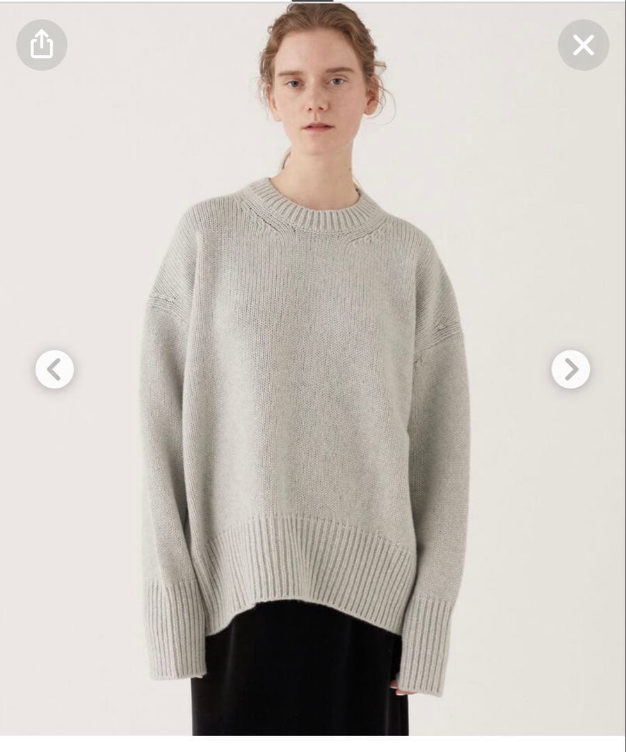 GALERIE VIE ギャルリーヴィ クルーネック セーター