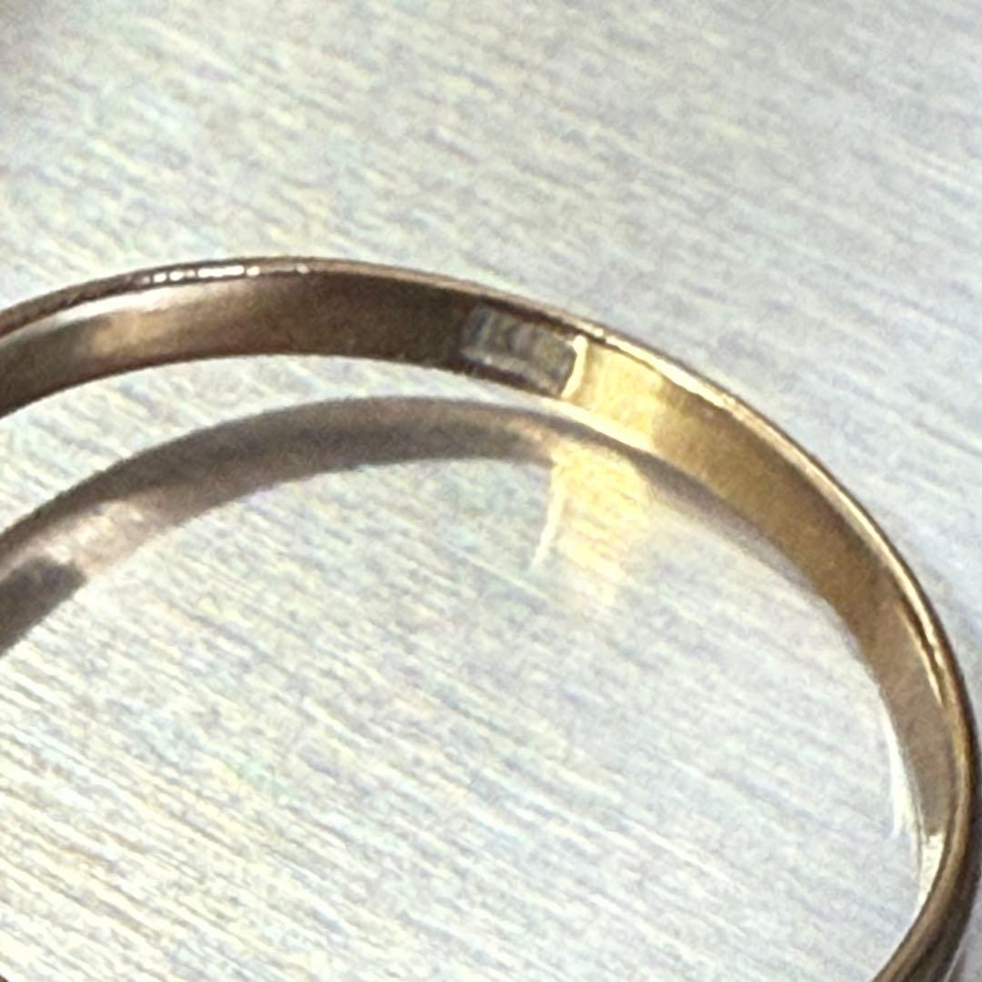 タ*ナ様 K18 ゴールド パールリング 3.4g 指輪
