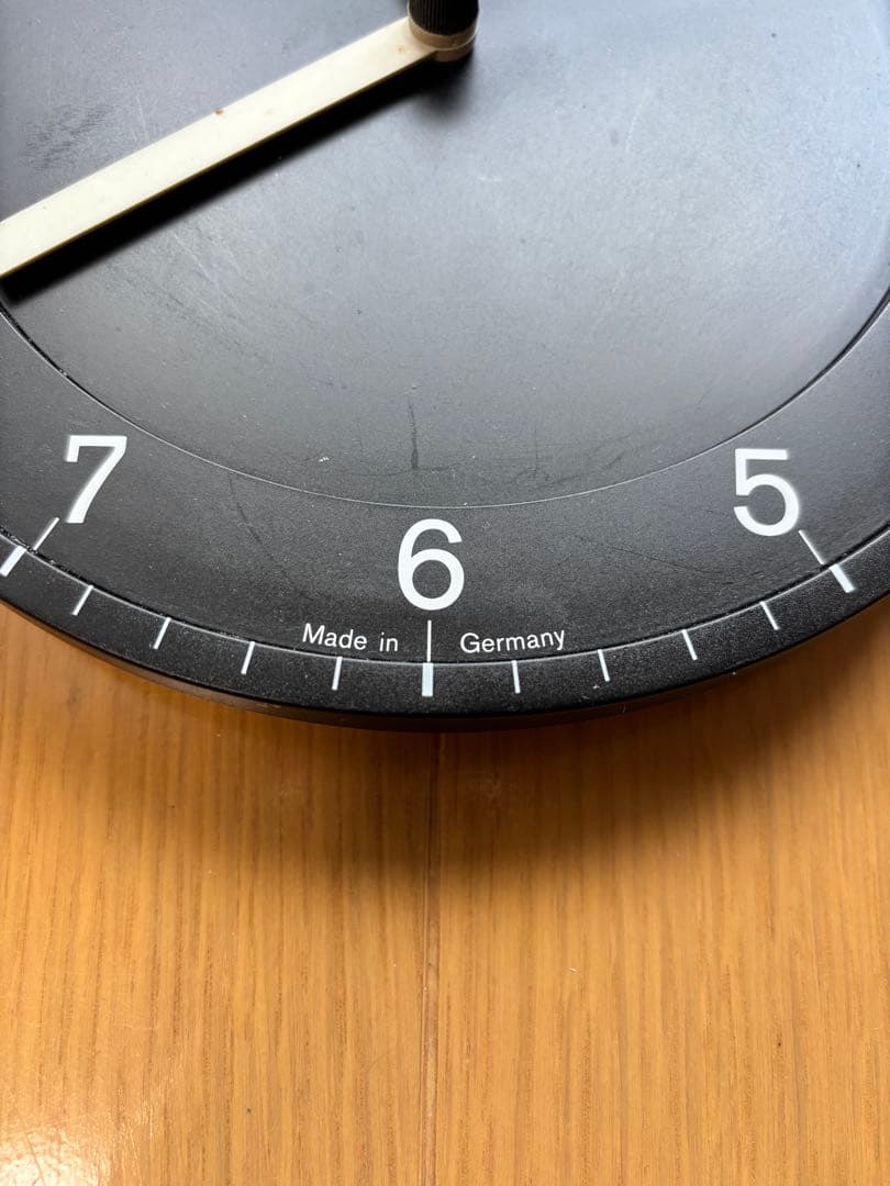 80S オリジナル BRAUN TYPE4861 ウォールクロック　アンティーク