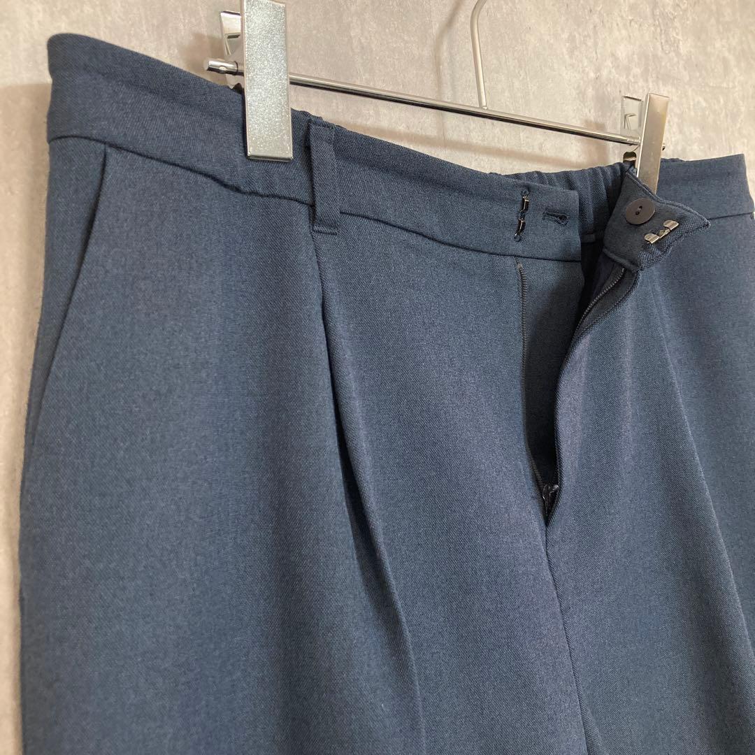 【INDIVI】　ウールライクセットアップ　パンツスーツ　19 日本製