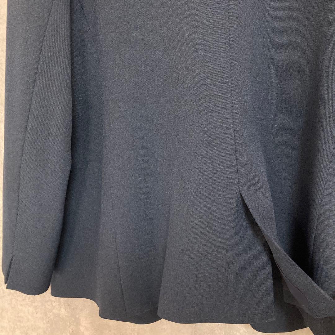 【INDIVI】　ウールライクセットアップ　パンツスーツ　19 日本製