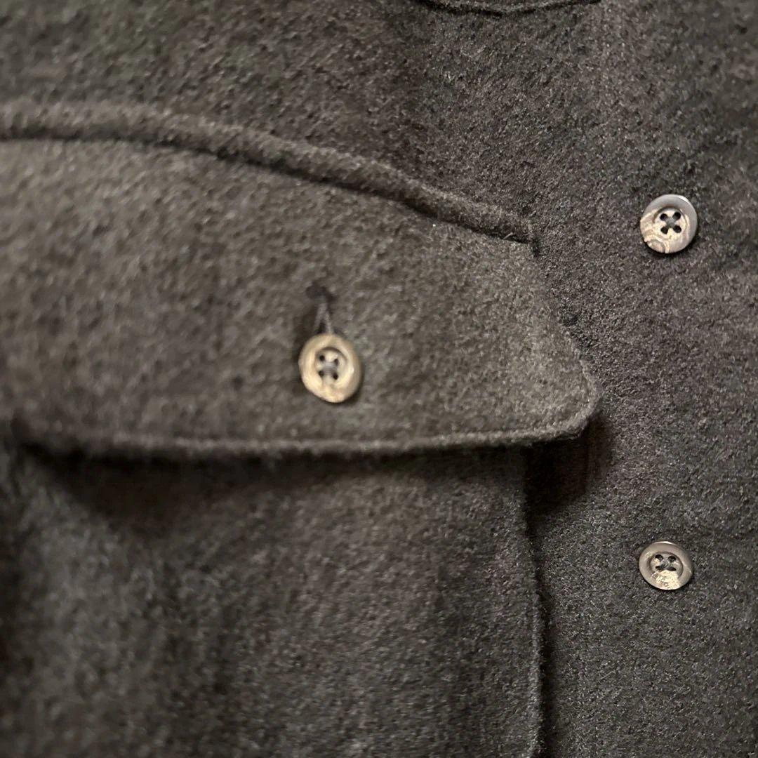 パ*ン様 ancellm SHRINK WOOL LAYERING JACKET