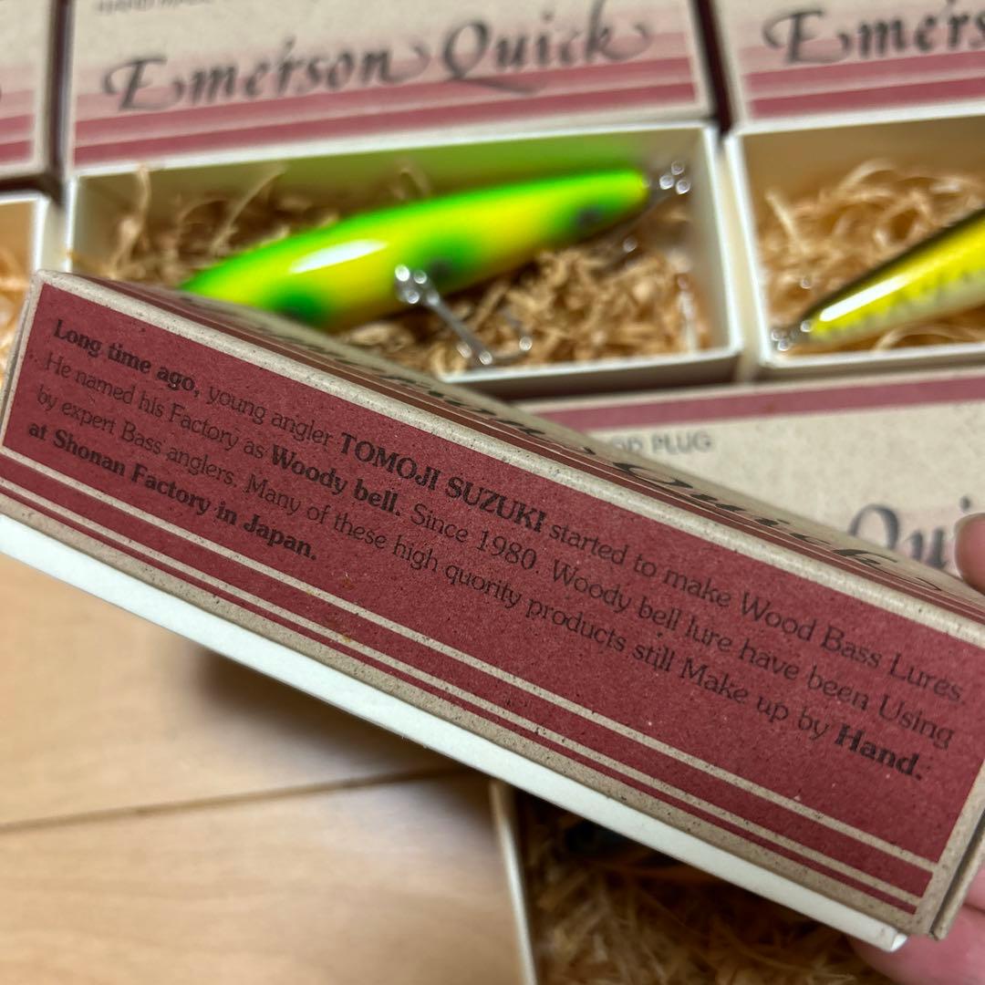 【希少】 ウッディベル エマーソンクイック ハンドメイドウッドプラグ 未使用品
