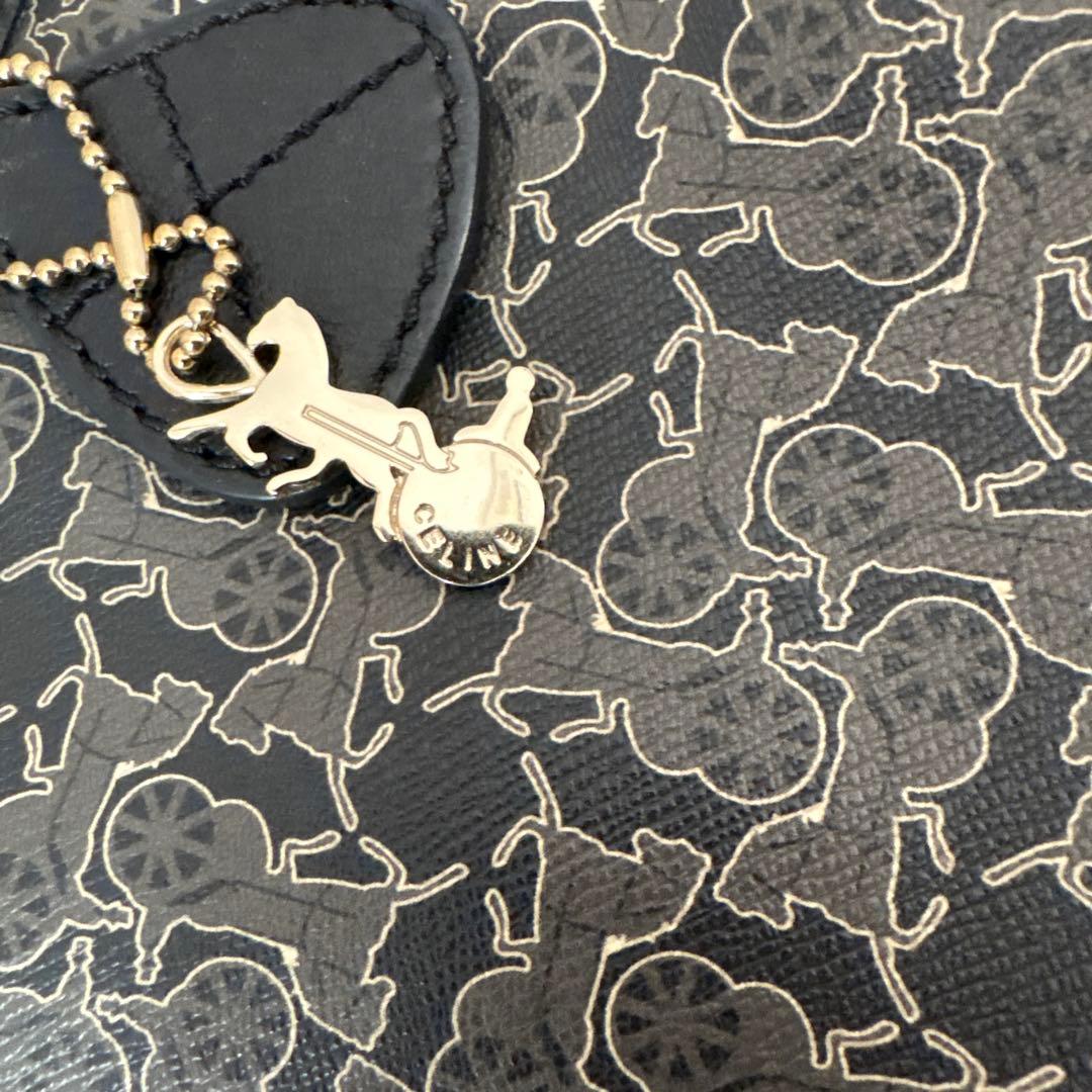 美品 CELINE セリーヌ サルキー トートバッグ PVCレザー 総柄 正規品