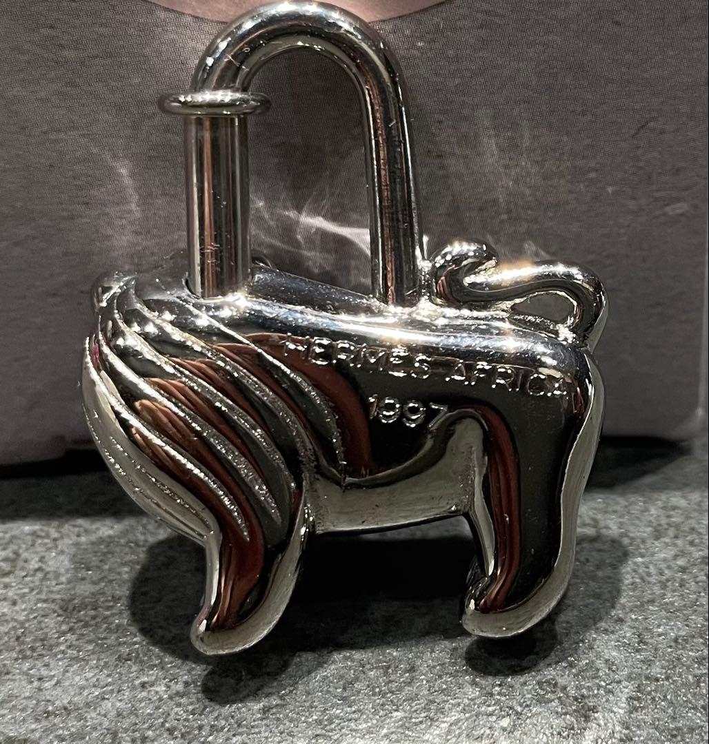HERMES(エルメス) ライオン　アフリカ　カデナ チャーム　1997年