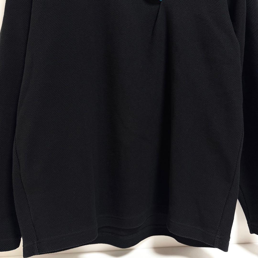 kolor カラービック鹿の子 プルオーバー 襟パッチワーク ニット L